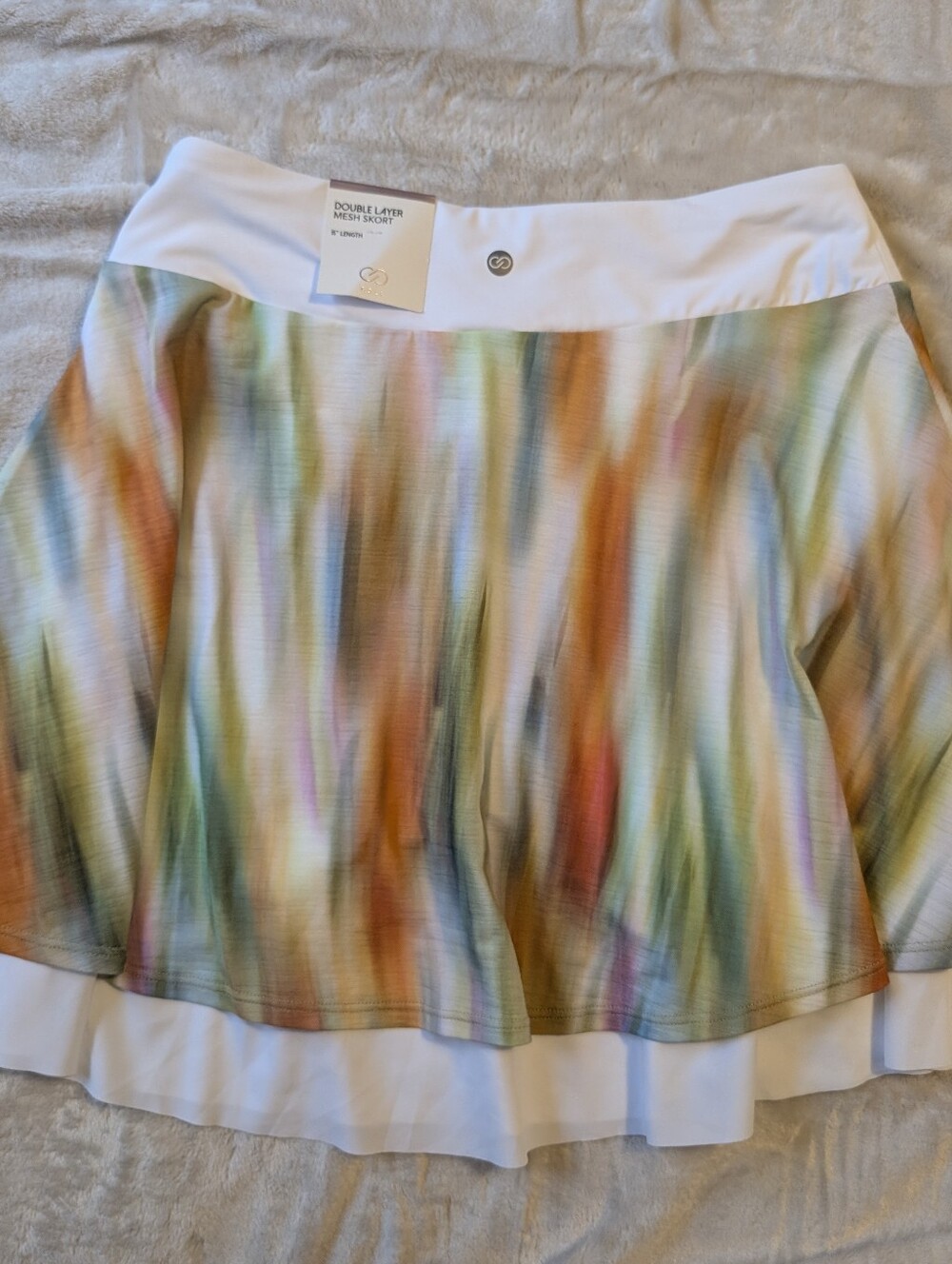 Calia Golf Double Layer Mesh Skort 15" Length NWT Size Small - Picture 5 of 10